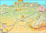 Plan de Situation pour Playa - Sur